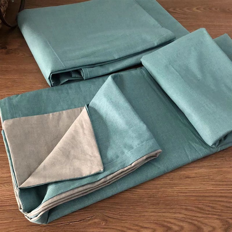 出口剩余纯棉高支高密布料做的四件套被套150*210 200*230