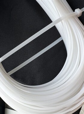 5x800mm国标尼龙扎带线束固定捆扎塑料扎带勒死狗加长80cm宽4.8mm