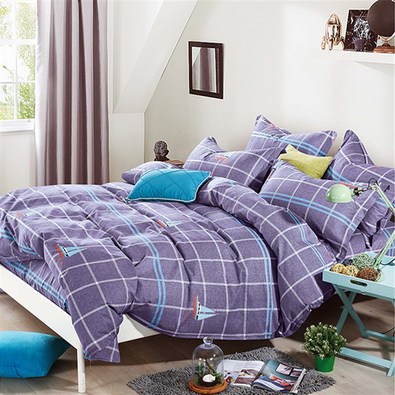 学生纯棉被套单件120x180x210cm150x215x7儿童160全棉被罩230x250