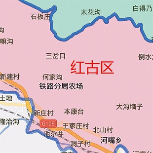 2024新款兰州市地图客厅办公室挂图高清防水墙壁装饰实物推荐定制