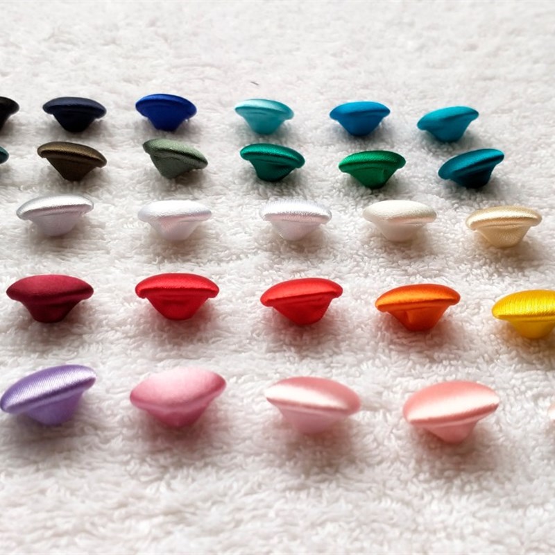 纽扣全包扣子绸缎礼服婚纱衬衣裙子袖口衣领夏装宝宝女士衣服包扣