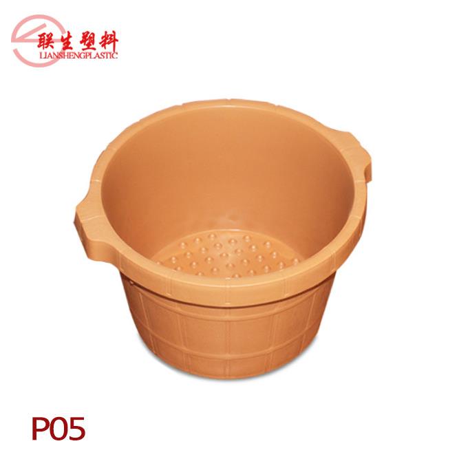 家用洗脚沐足盆 加厚浴足盆 足疗桶 水疗中心按摩盆塑料