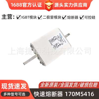 170M5412 170M5413 170M5416低压快速熔断器电子元器件现货直发