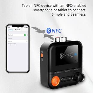 新款蓝牙5.2接收器音频NFC无线老式功放音响卡MP3播放器