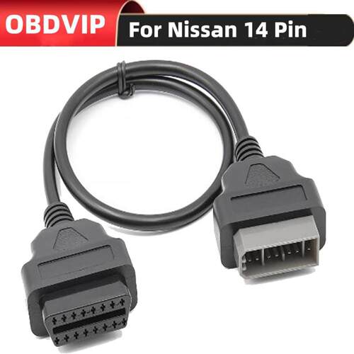 适用于14转16obd2延长转接线 14Pin OBD cable