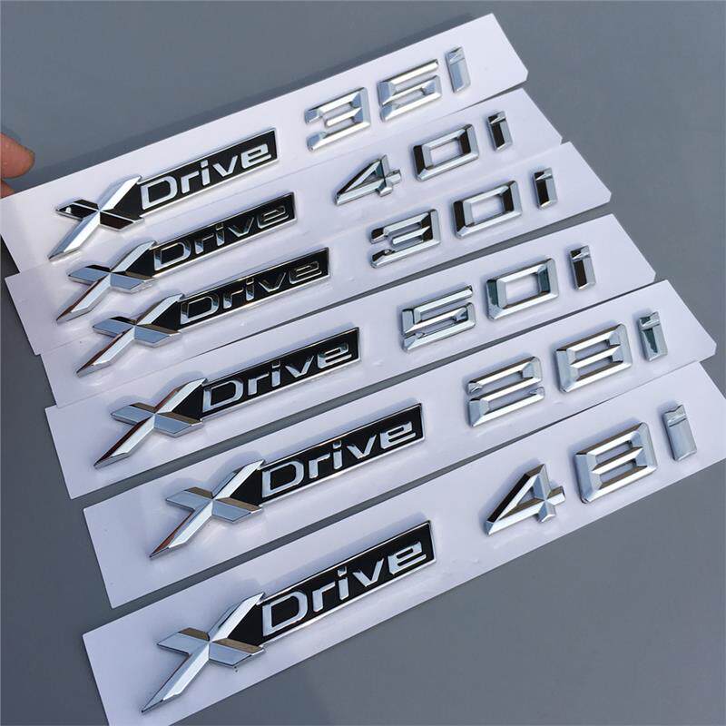 适用宝马Xdrive35I叶子板X3侧标X1X5X6车标40i标贴20字标28车尾标