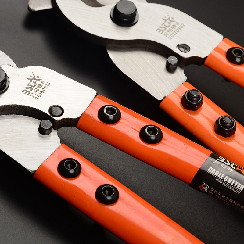 工业级贝司特美式电缆剪钳线缆剪刀钳剪断线钳月牙电线钳剪线钳