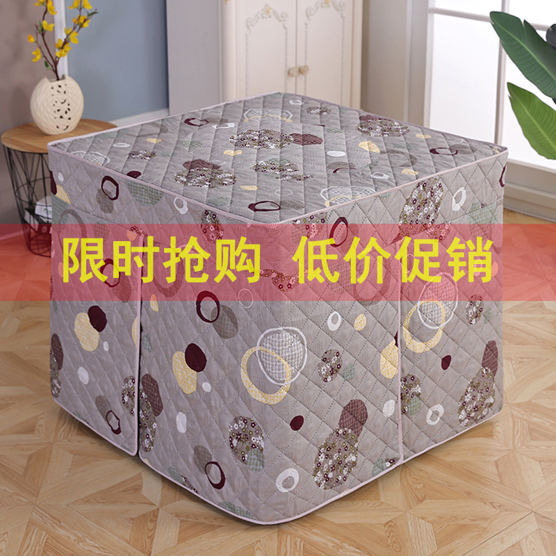 新款烤火桌罩套电炉罩正方形家用烤火罩电暖炉罩子炉子套取暖桌罩