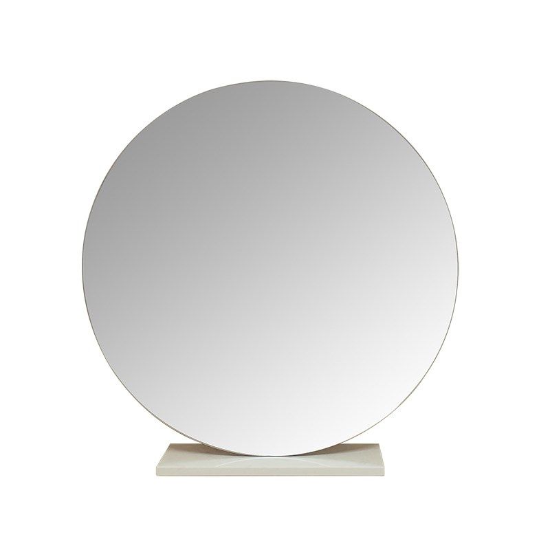 轻奢智能led氛围带灯梳妆台化妆镜桌面台式卧室网红大理石梳妆镜