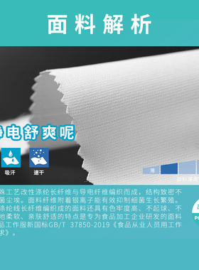 白色透气防掉发食堂帽子餐饮帽男女通用工厂车间粗加工食品网帽