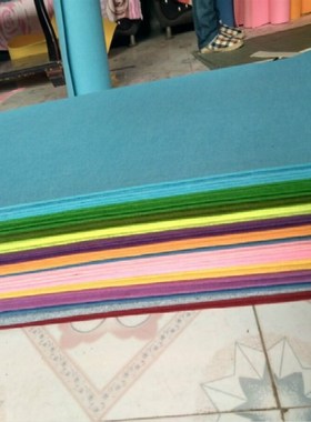 会议室办公桌绿色垫玻璃板桌布背景布毛毡条纹绿毯垫餐桌防滑桌垫