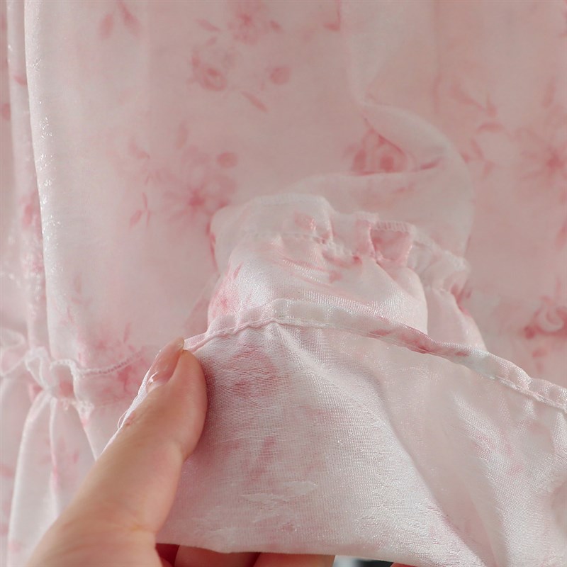 女童连衣裙夏装新款周岁宝宝礼服婴儿碎花吊带裙夏季儿童公主裙子