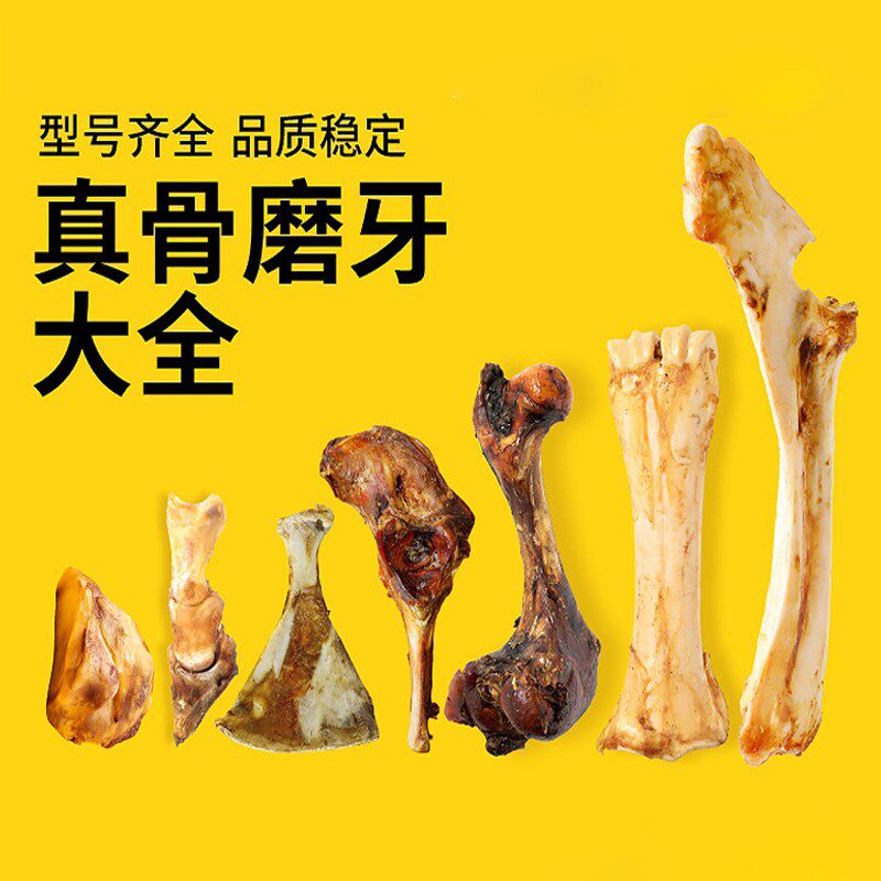 狗狗磨牙玩具狗子磨牙棒小狗耐咬牛骨棒大骨头幼犬专用牛筋狗用品