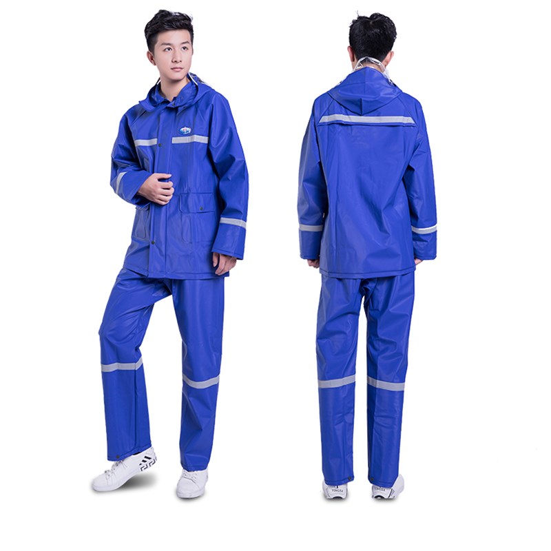 雨衣雨裤套装男加厚防水全身分体雨衣单双层透气骑行外卖成人雨衣