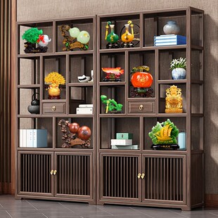 新中式创意摆件家居客厅玄关博古架隔断酒柜装饰品乔迁新居礼物