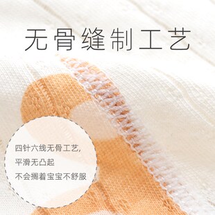 新生的儿半背衣初生婴儿夏季0一3月52 59码上衣薄款兔宝宝纯棉A类