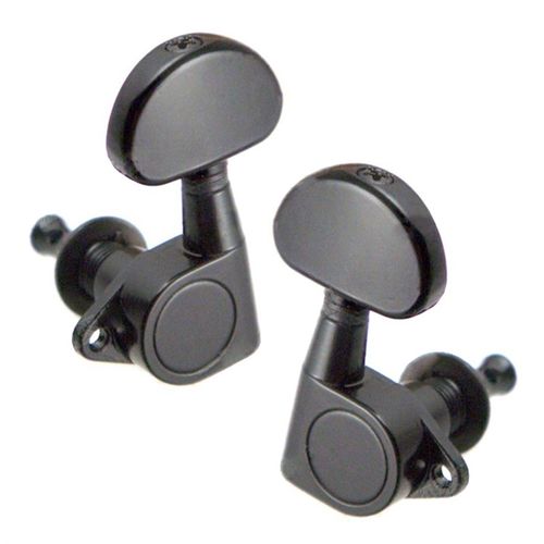 吉他弦钮琴头弦钮全封闭式90直角金属旋扭弦准半圆手柄上卷弦器