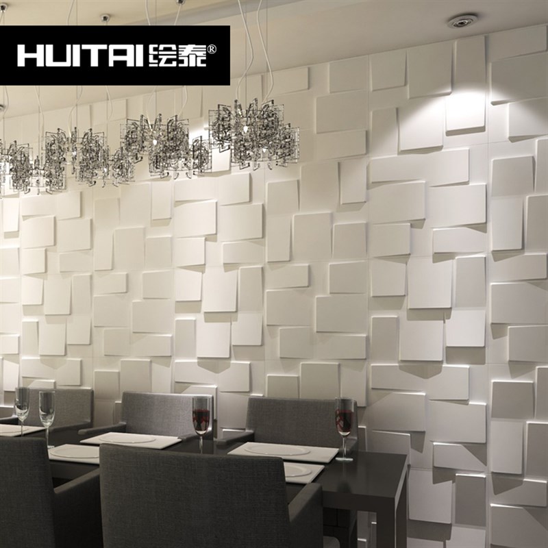 随风三维板3D立体公司装饰文化创意时尚前台LOGO形象墙背景板墙贴