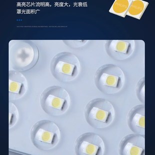 亚明LED隧道灯模组投光灯50瓦100W300户外防水足球篮球广场照明灯