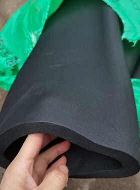 110下水管道保温防冻海棉管套 隔音消音棉管PVC排水橡塑管防冻管