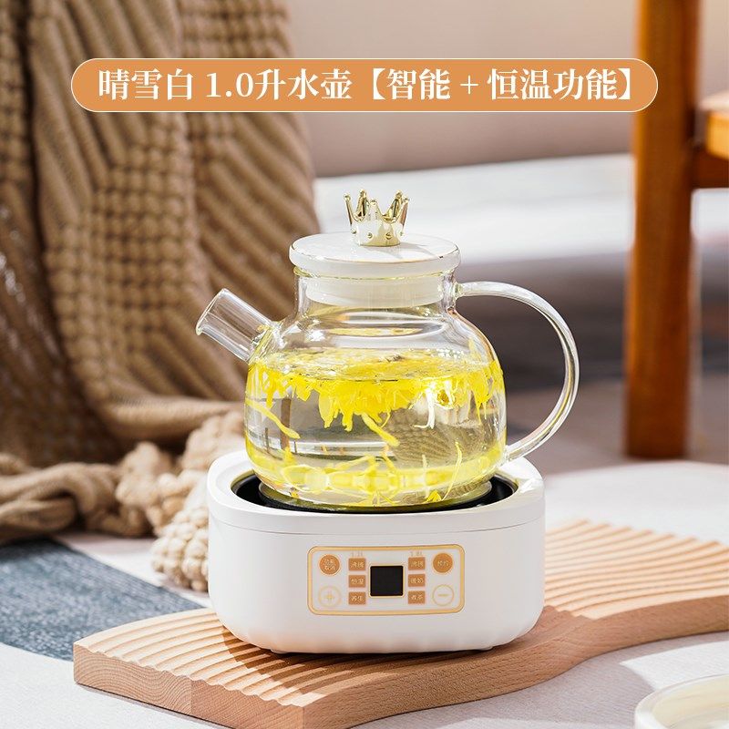 养生壶办公室小型煮茶器2024新款家用多功能全玻璃花茶电热烧水壶,厨房电器,养生壶/煎药壶/养生杯,淘宝优惠券,粉丝福利购,淘宝优惠卷