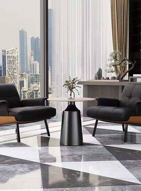 休闲沙发咖啡厅单四店人酒大堂待接休息区一EIF桌椅组合办公室洽