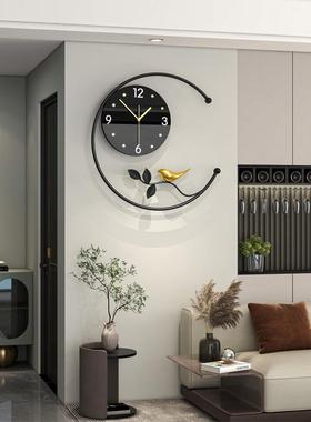 挂客静厅简钟约钟表家用创意高尚JT21157-级感时装饰挂墙新中式音