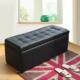 服装 店长方形发凳家收纳凳尾储物柜937箱可坐床试沙衣间用穿换鞋