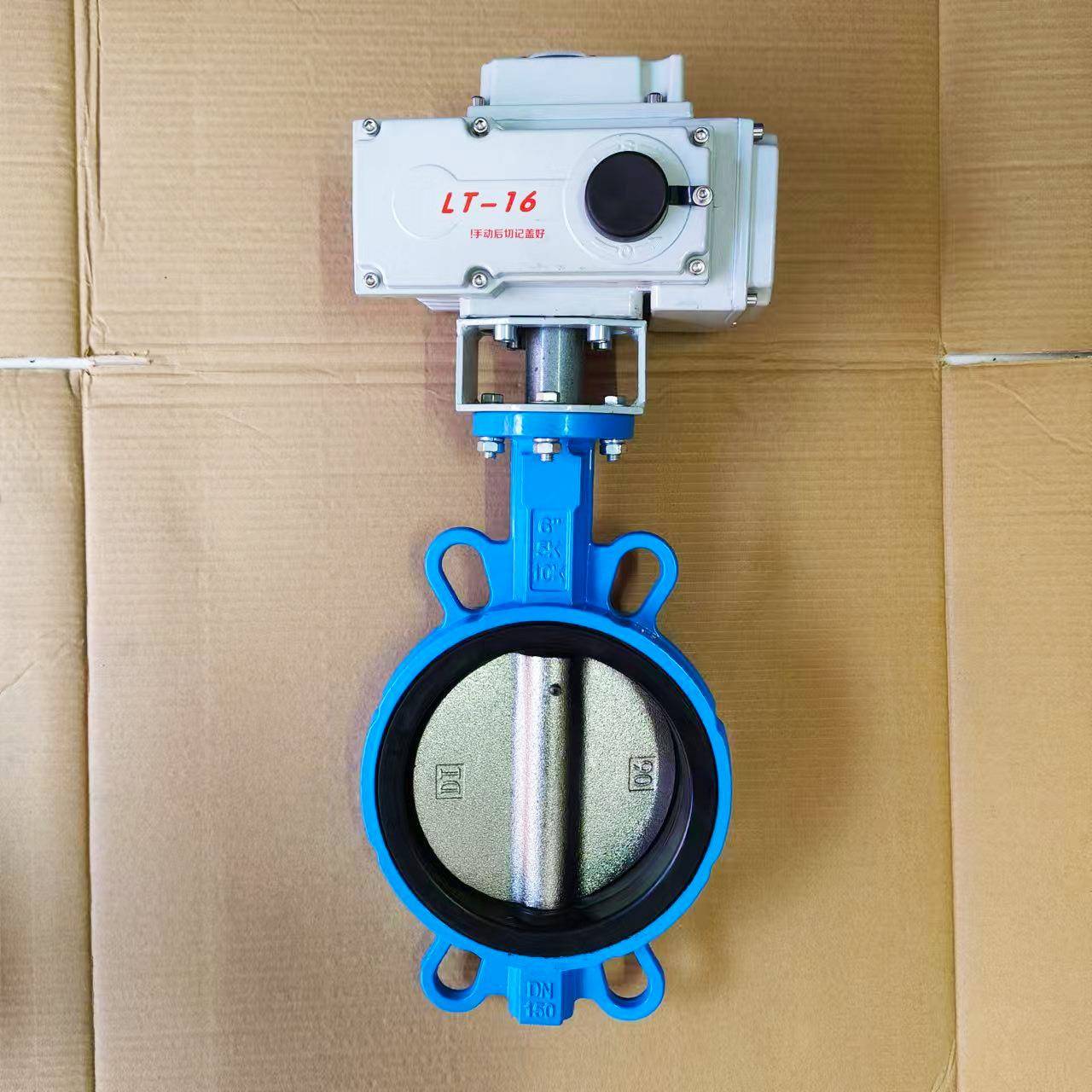 电动夹式蝶阀380V/220VD精小型软密封开关971X16Q对300厂家天-津