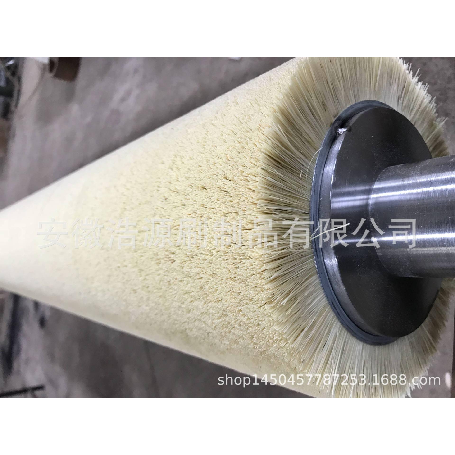 厂家生产耐高温JM-118温毛刷口薄膜打孔托辊进维毛刷辊高刷纤辊销