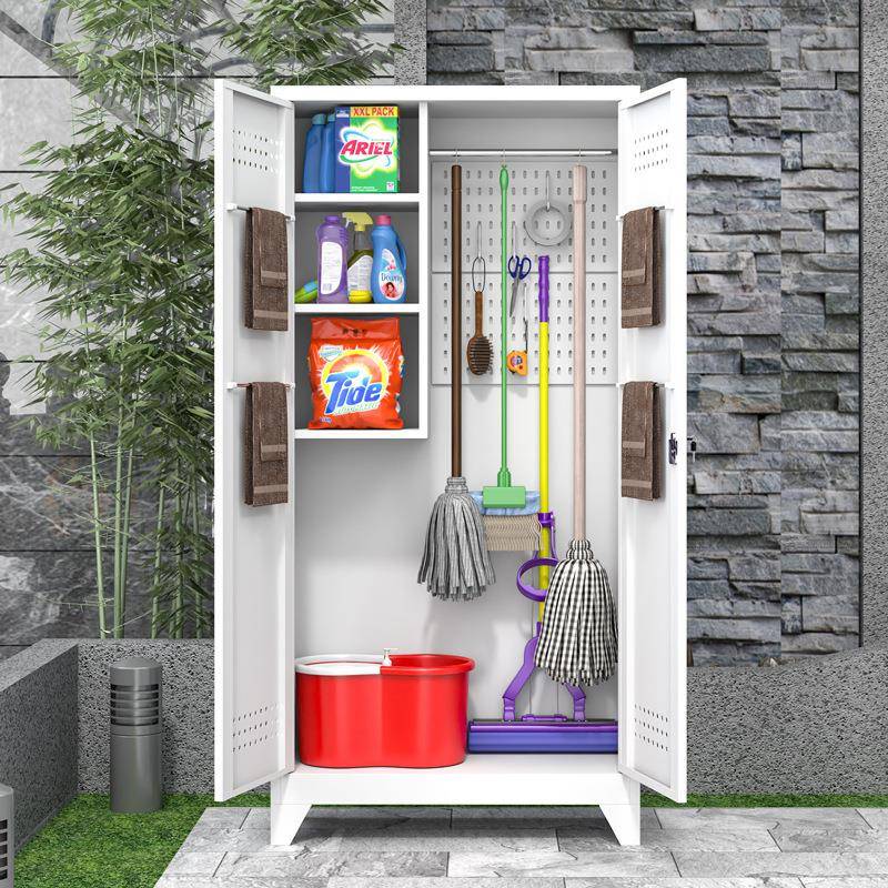 清洁工物具收柜纳卫生扫把柜阳台杂柜教室酒卫生家政保店MH-59洁