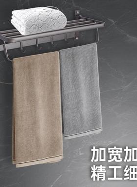 浴室置物架件套件卫浴挂CTQ太空铝金电五泳工艺质感简合约风格壁