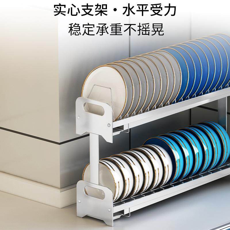 430不钢厨房置物水槽边M841滤水架小型收纳架锈放碗碟窄款沥水碗