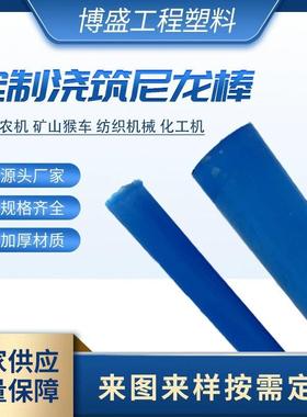 尼龙棒A棒EAU66板材白色塑尼龙棒P工程料实心塑料棒蓝色红色尼龙
