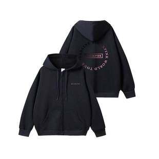 BLACKPINK演唱会DEADLINE同款连帽开衫卫衣男女周边应援服打歌服