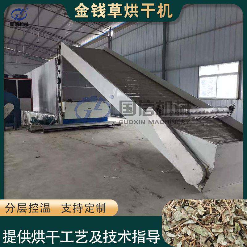 网带金钱草烘干设备大型过路黄铜钱草烧干燥机金钱草烘干机