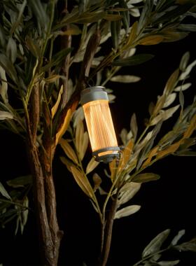 灯小岛 覆露古工业风创意个性50760围感户外营装饰氛摆件充电调光