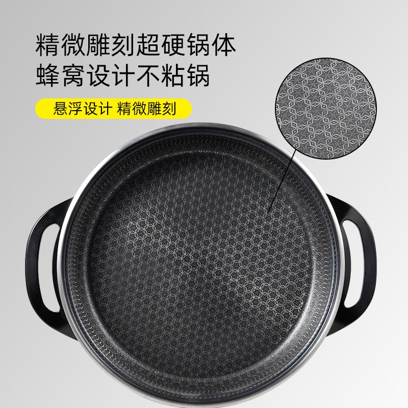 烙宜煎中功星钻电锅多能家用饼锅电饼铛加深款平底锅插电YZDG-32A