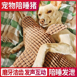 特大号狗狗玩具发声毛绒耐咬自嗨解闷神器大型犬消耗体力发情期