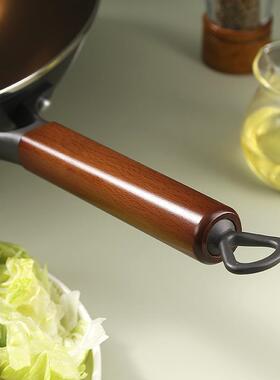 不锈RGQ铁无涂层锅窒氮不生锈工炒锅家锅用厨房炒菜液氮艺圆底精