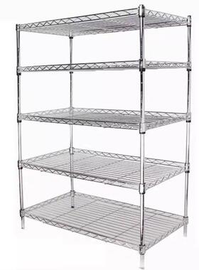 家用收纳厅理整置物架台落地金属货架厨房阳客NVO杂物架多层网格