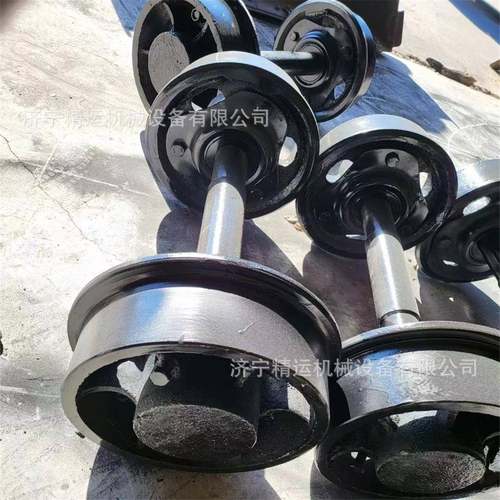 矿车轮对轨距600铁路矿车单600m边道轮心铸钢直径实300m矿车轮厂