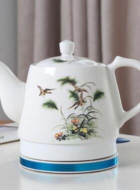陶电瓷电热壶水壶家用自动断瓷器烧水壶泡茶煮茶78477大量家容电