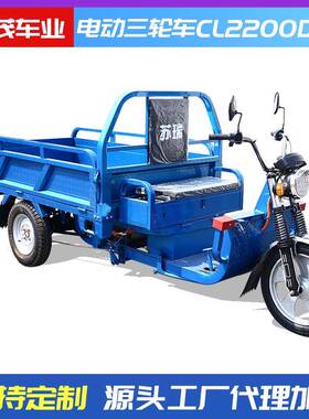 常州电动三轮可上牌国标快递家拉车CL2200DZ货用农摆摊载货载重王