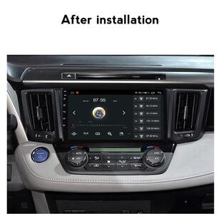 适用于丰2田Rav413-1款改装53安卓大屏中控导车载航8屏幕8+18G