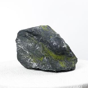 仿真头仿真鼓包藓石道青龙玻璃石具钢拍001摄道具苔园林假山造景