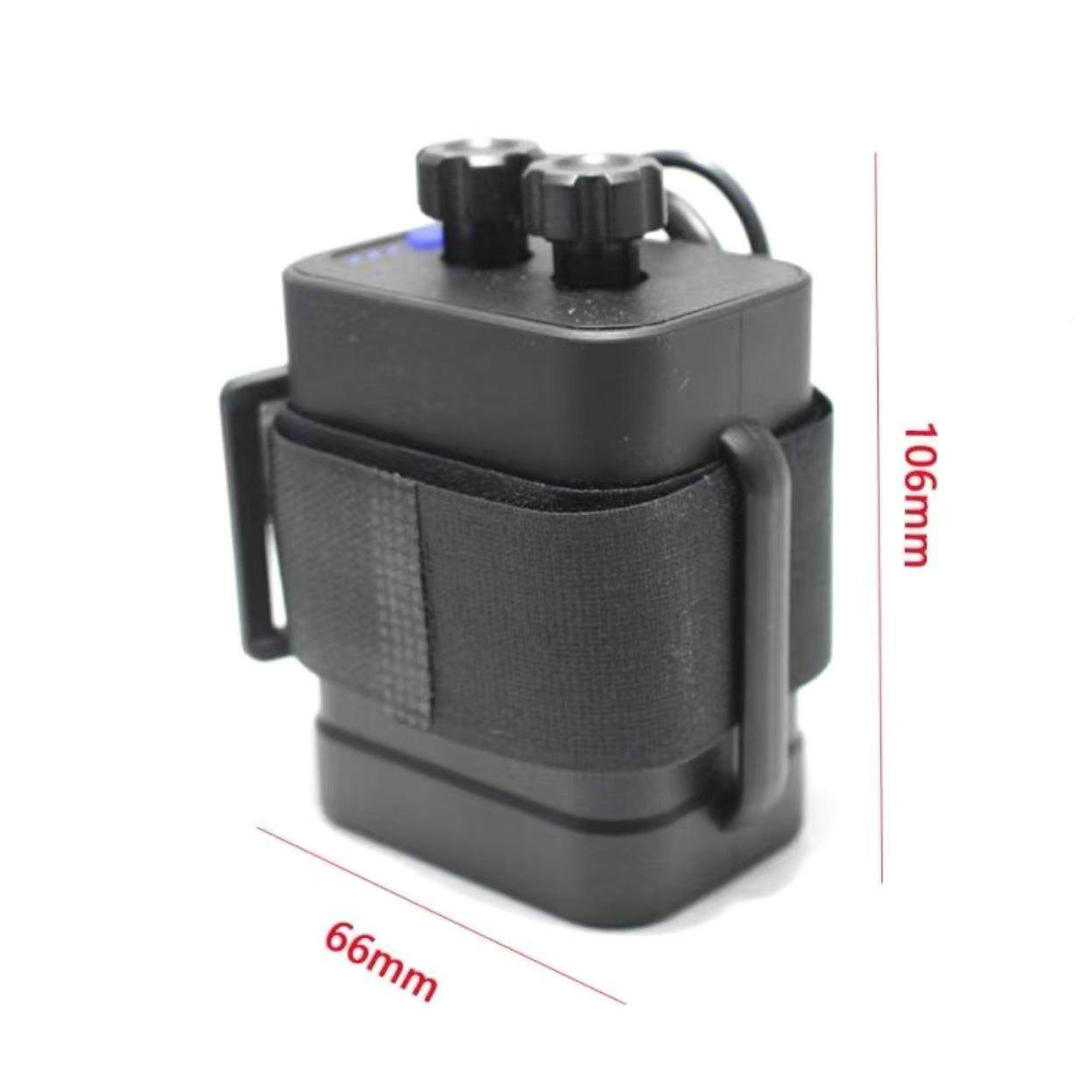 多锂V功能双出电压5输V/12可充电电池907带充电器应急电源储能长