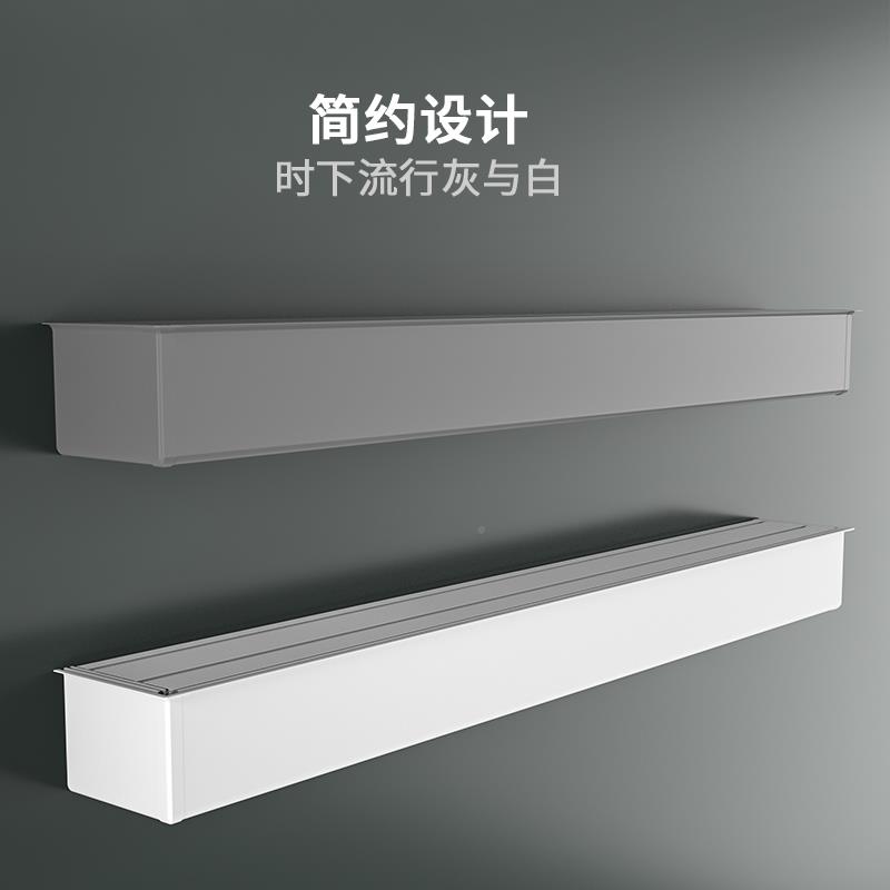 S装I6K2子021新品款窗帘盒轨道一体挡板盒飘窗成侧遮挡装F7657STT