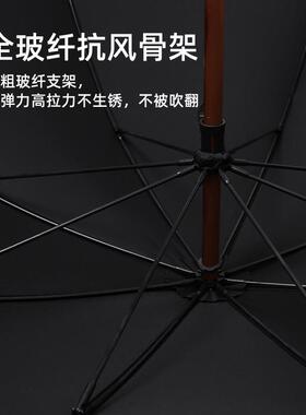 PARACHA直SE木鸭头动长柄伞28手0T结实抗431风杆伞雨伞商务礼实品