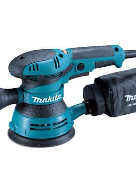 mkta盘5式轨道砂光机BO041木a工吸DGG尘打磨砂纸机除锈i125MM